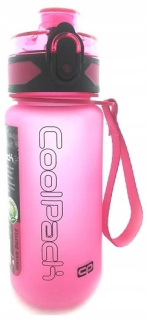 Prenosná FĽAŠA na NÁPOJ 400 ml Ružová terasa Šikovná na použitie